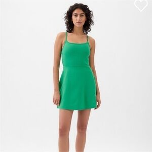 GAP Vibrant Green Mini Dress